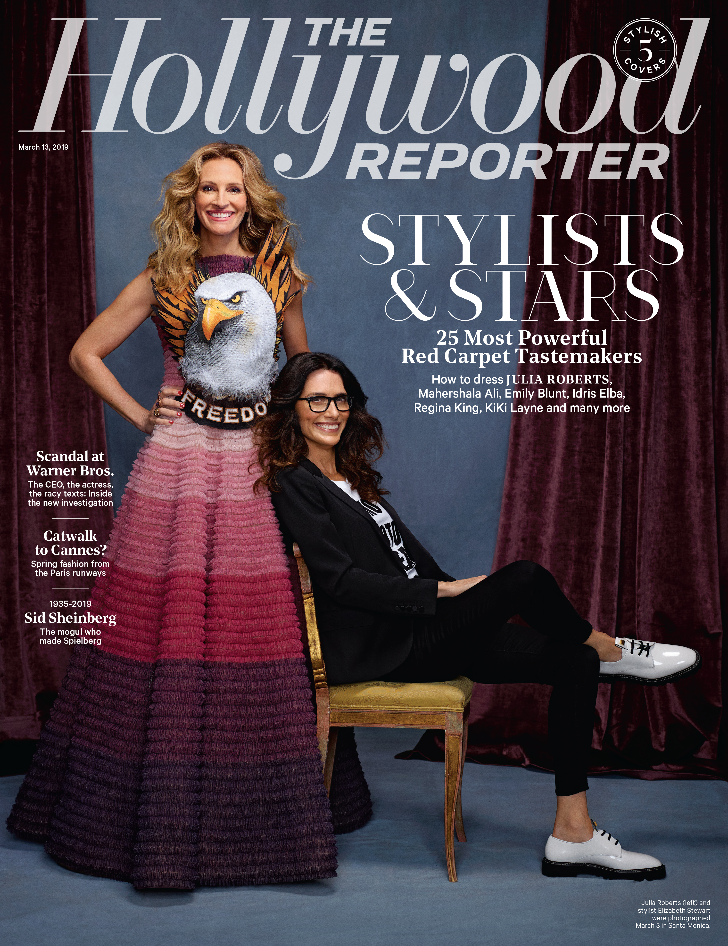 Julia Roberts & Elizabeth Stewart: Hollywood Reporter |